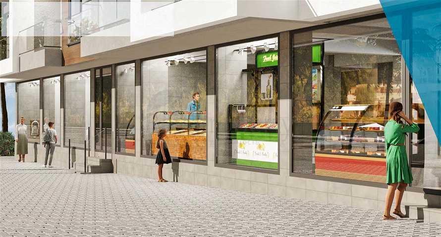 Коммерческое помещение в районе Алтынташ - Анталия 