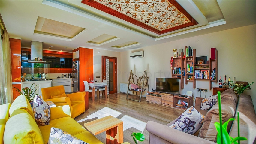 Квартира планировки 2+1 в микрорайоне Унджалы - Анталия 