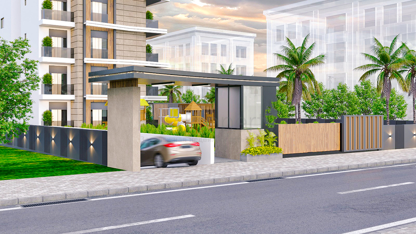 Инвестиционный проект в микрорайоне Сарысу - Анталия 