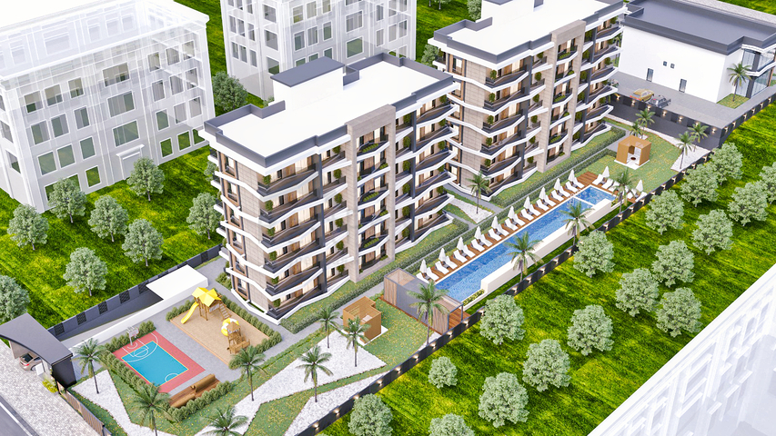 Инвестиционный проект в микрорайоне Сарысу - Анталия 