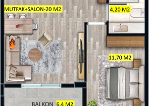 Инвестиционный проект в микрорайоне Сарысу - Анталия 