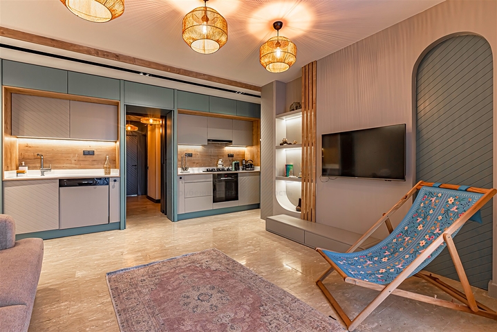 Квартира планировки 2+1 в районе Кадрие - Анталия 