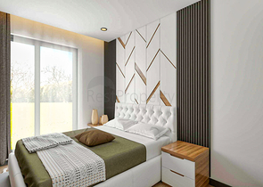 Квартира планировки 2+1 в микрорайоне Алтынкум - Анталия 