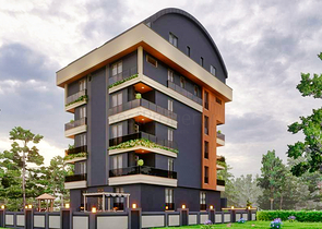 Квартира планировки 2+1 в микрорайоне Алтынкум - Анталия 