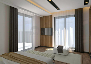 Квартира планировки 2+1 в микрорайоне Алтынкум - Анталия 