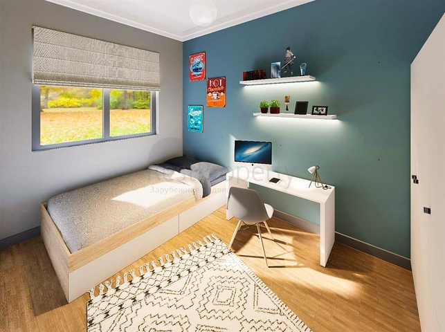 Квартира планировки 2+1 в районе Кепез - Анталия 