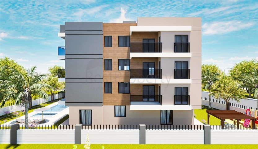 Квартира планировки 2+1 в районе Кепез - Анталия 