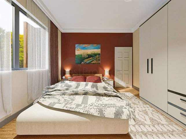 Квартира планировки 2+1 в районе Кепез - Анталия 