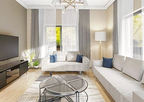 Квартира планировки 2+1 в районе Кепез - Анталия 