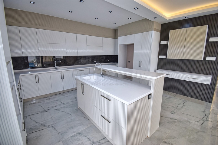 Вилла планировки 5+1 в районе Дошемеалты - Анталия 