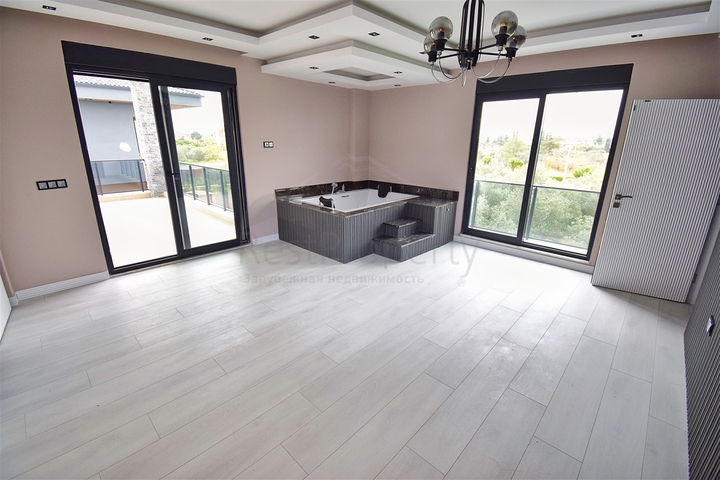 Вилла планировки 5+1 в районе Дошемеалты - Анталия 