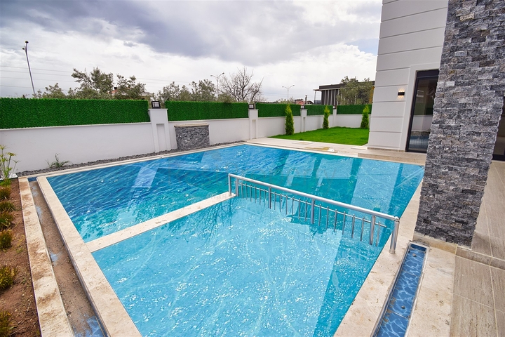 Вилла планировки 5+1 в районе Дошемеалты - Анталия 