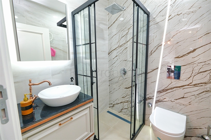 Вилла планировки 5+1 в микрорайоне Моллаюсуф - Анталия 