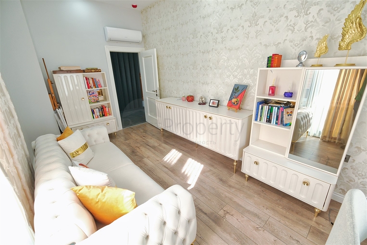 Вилла планировки 5+1 в микрорайоне Моллаюсуф - Анталия 