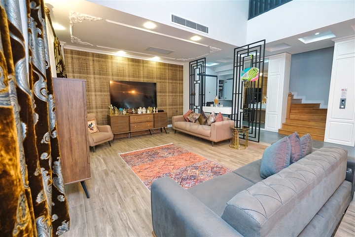 Вилла планировки 5+1 в микрорайоне Моллаюсуф - Анталия 