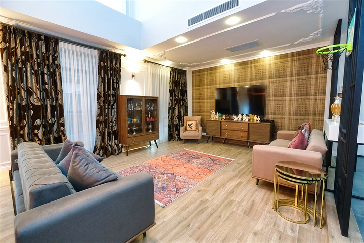 Вилла планировки 5+1 в микрорайоне Моллаюсуф - Анталия 