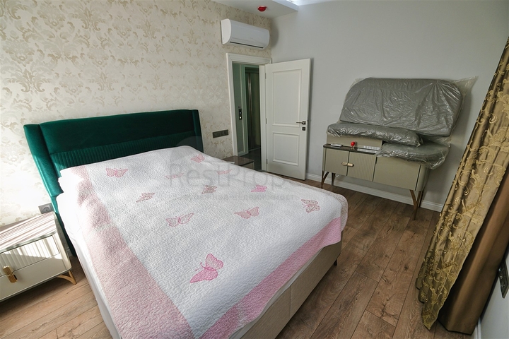 Вилла планировки 5+1 в микрорайоне Моллаюсуф - Анталия 