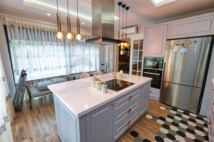 Вилла планировки 5+1 в микрорайоне Моллаюсуф - Анталия 