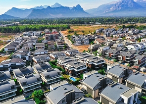 Вилла планировки 5+1 в микрорайоне Моллаюсуф - Анталия 