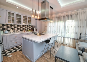 Вилла планировки 5+1 в микрорайоне Моллаюсуф - Анталия 