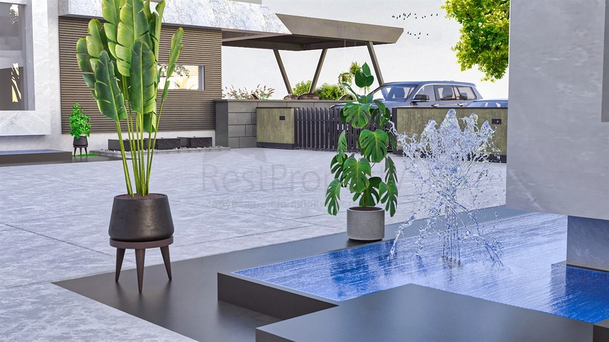 Виллы планировки 4+1 в микрорайоне Чамюва - Анталия 