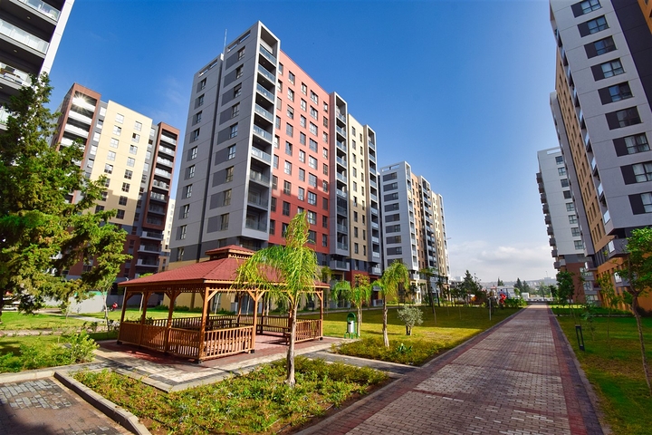 Квартира планировки 2+1 в районе Кепез - Анталия 