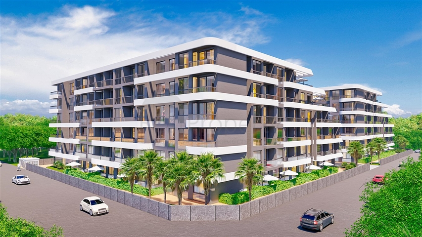 Квартира планировки 1+1 в микрорайоне Алтынташ - Анталия 