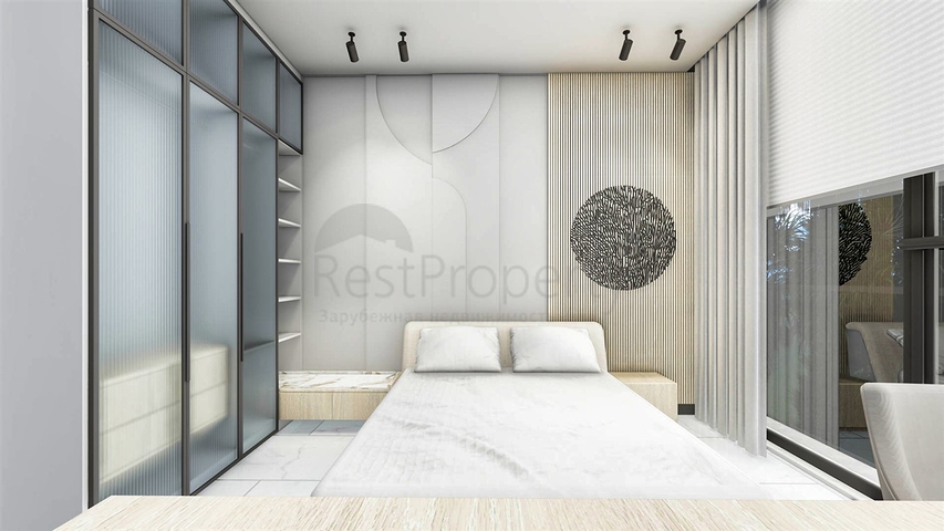 Квартира планировки 1+1 в микрорайоне Алтынташ - Анталия 