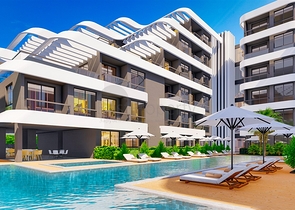 Квартира планировки 1+1 в микрорайоне Алтынташ - Анталия 