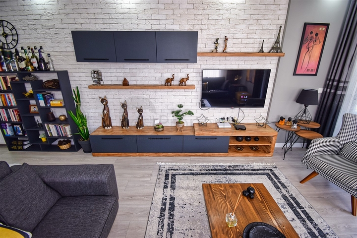 Квартира планировки 3+1 в микрорайоне Алтынкум - Анталия 