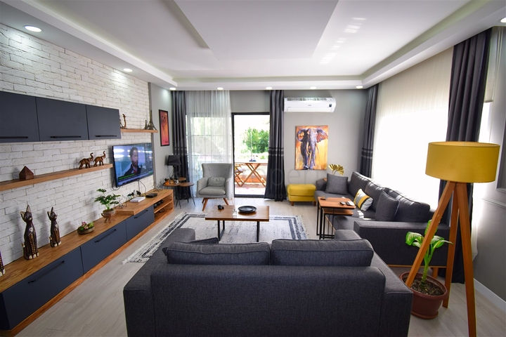 Квартира планировки 3+1 в микрорайоне Алтынкум - Анталия 