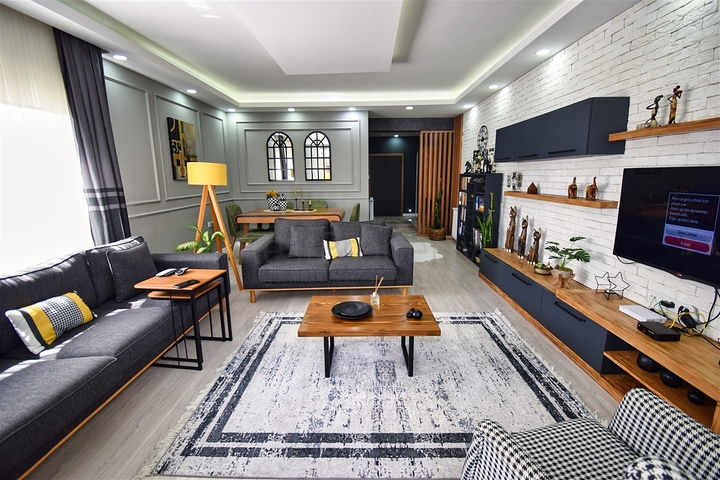 Квартира планировки 3+1 в микрорайоне Алтынкум - Анталия 