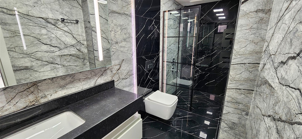 Вилла планировки 5+1 в микрорайоне Гюзельоба - Анталия 