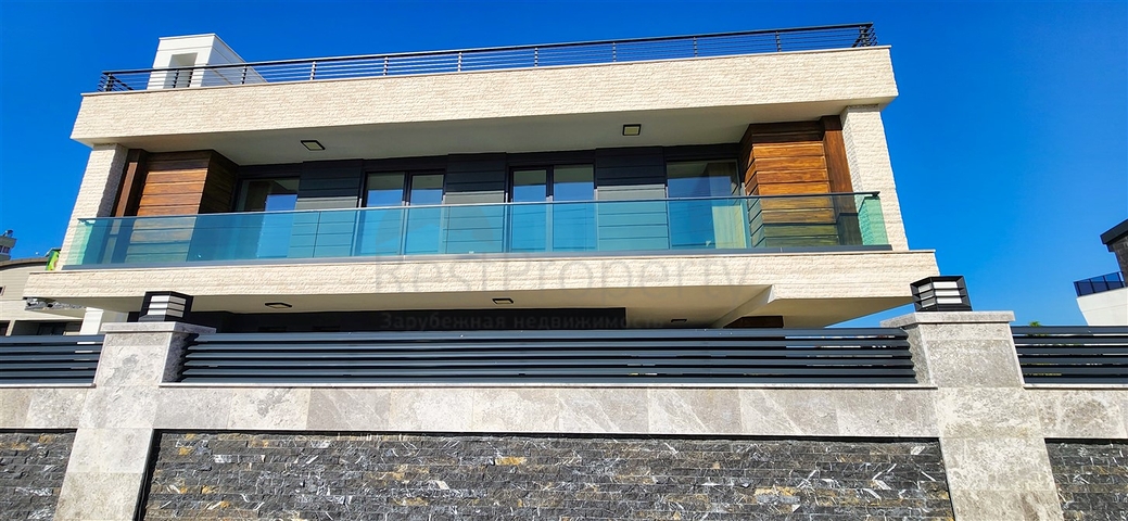 Вилла планировки 5+1 в микрорайоне Гюзельоба - Анталия 