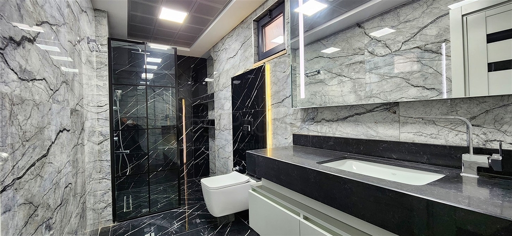 Вилла планировки 5+1 в микрорайоне Гюзельоба - Анталия 