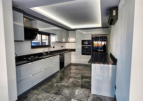 Вилла планировки 5+1 в микрорайоне Гюзельоба - Анталия 