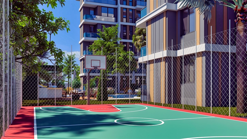 Квартира планировки 1+1 в районе Алтынташ - Анталия 