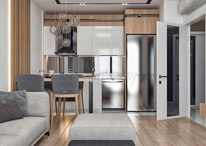 Квартира планировки 1+1 в районе Алтынташ - Анталия 