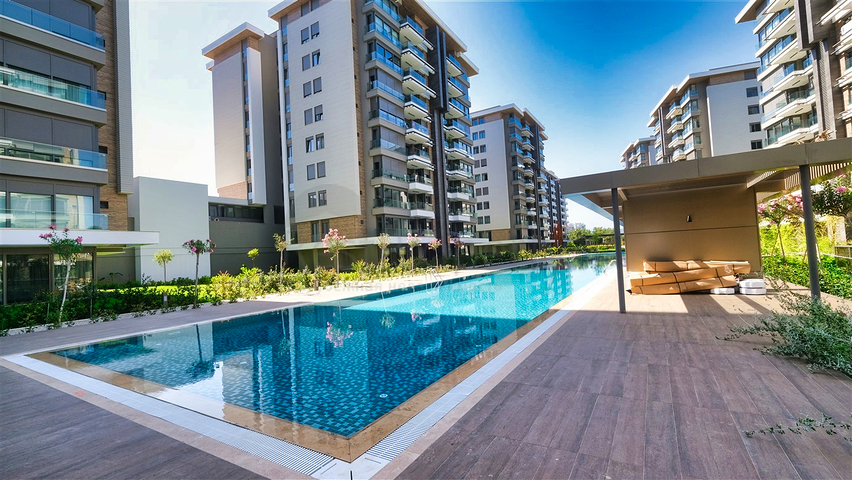 Квартира планировки 2+1 в микрорайоне Сителер - Анталия 