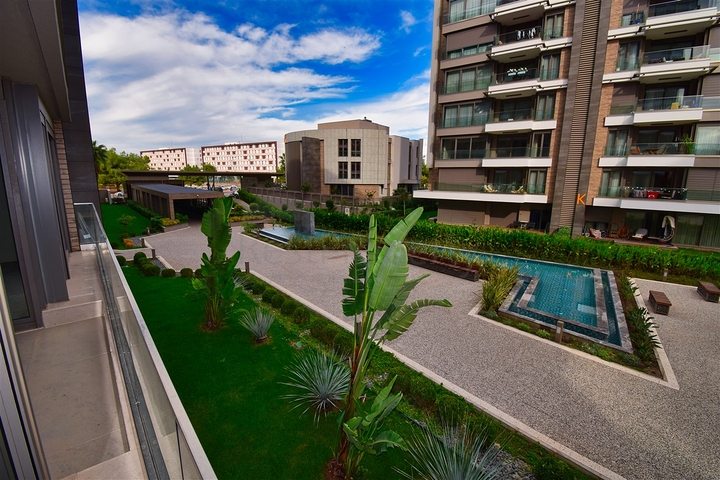 Квартира планировки 2+1 в микрорайоне Сителер - Анталия 