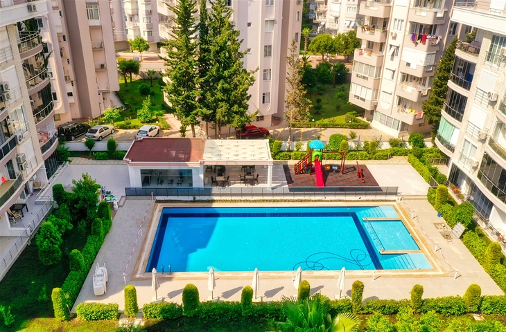 Квартира планировки 2+1 в микрорайоне Лиман - Анталия 