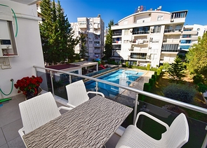 Квартира планировки 2+1 в микрорайоне Лиман - Анталия 