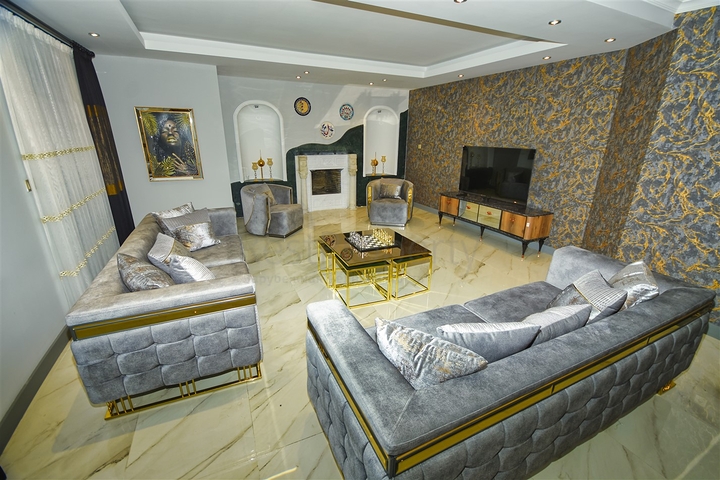 Вилла планировки 7+1 в районе Белек - Анталия 