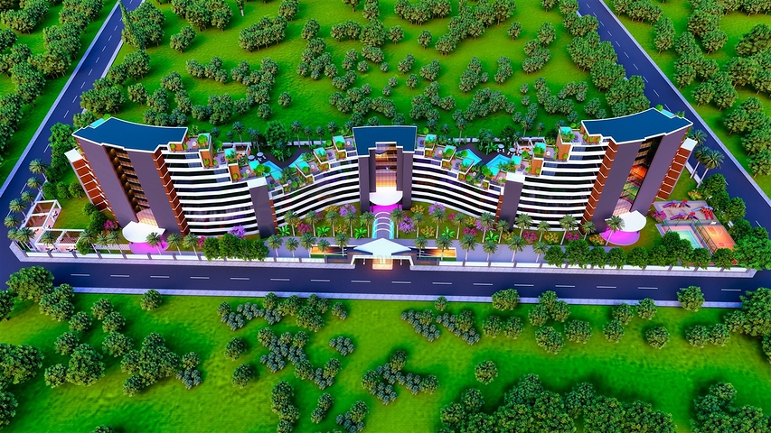 Инвестиционный проект в районе Алтынташ - Анталия 