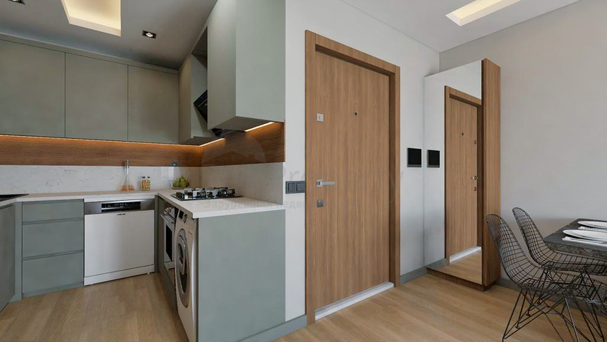 Квартира планировки 1+1 в микрорайоне Седир - Анталия 