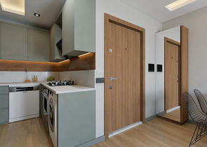 Квартира планировки 1+1 в микрорайоне Седир - Анталия 