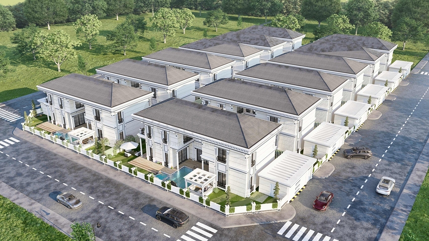 Вилла планировки 5+1 в районе Дошемеалты - Анталия 