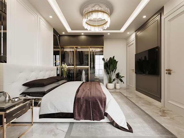 Вилла планировки 5+1 в районе Дошемеалты - Анталия 