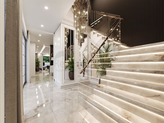 Вилла планировки 5+1 в районе Дошемеалты - Анталия 