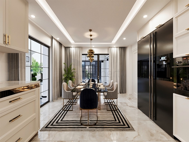 Вилла планировки 5+1 в районе Дошемеалты - Анталия 